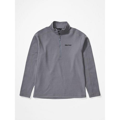 Marmot Fleece Grey NZ - Rocklin Jackets Mens NZ5236809